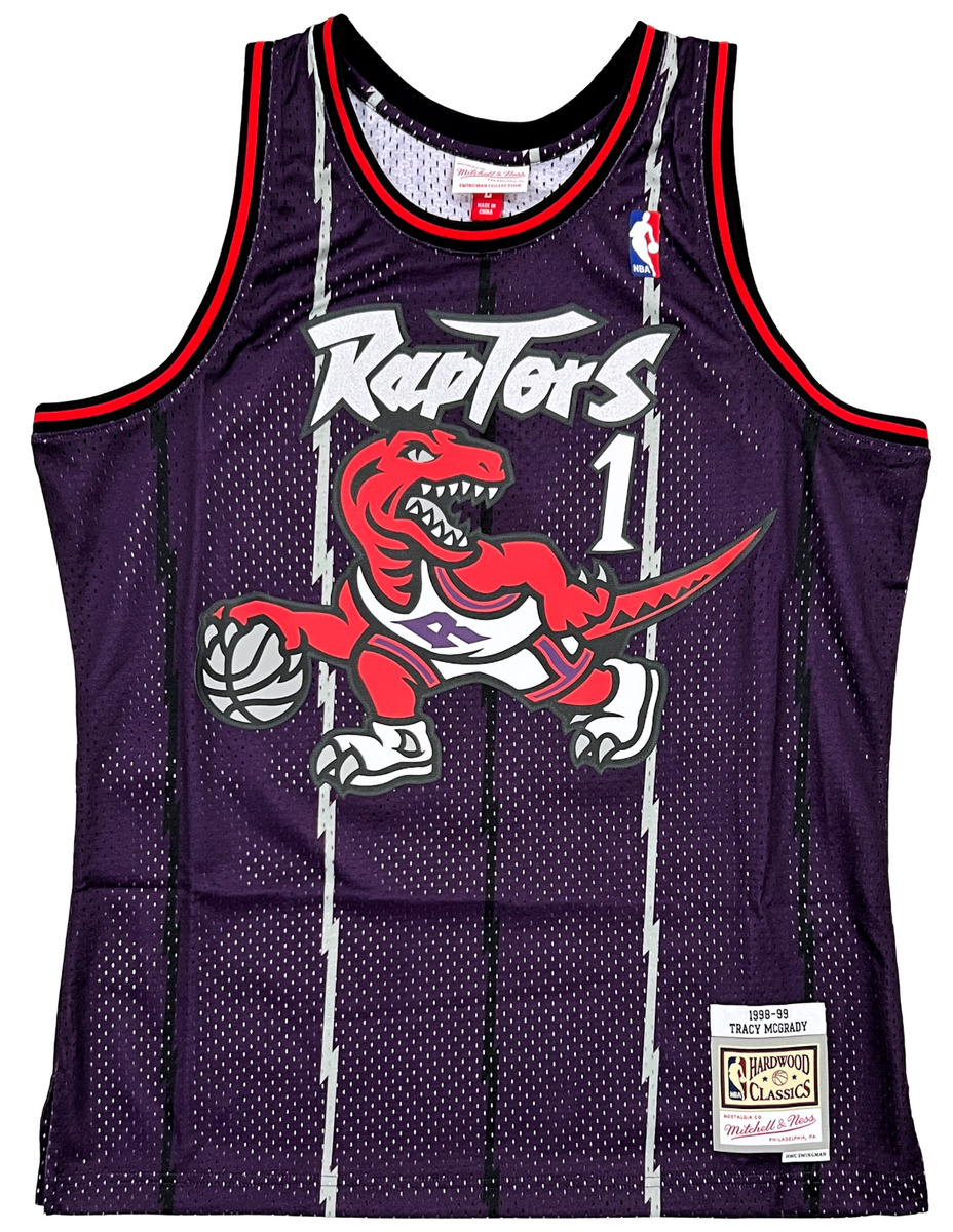 Tracy mcgrady raptors jersey mitchell hot sale and ness