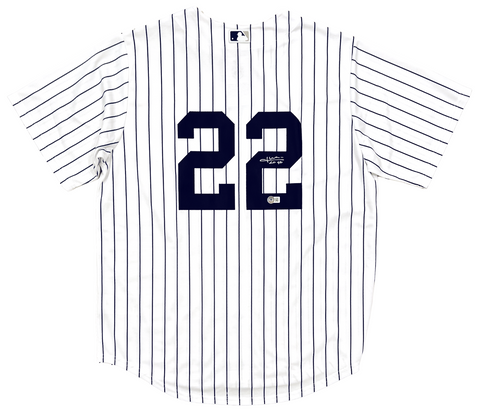 Juan Soto New York Yankees Signed Nike White Home Limited Jersey Beckett