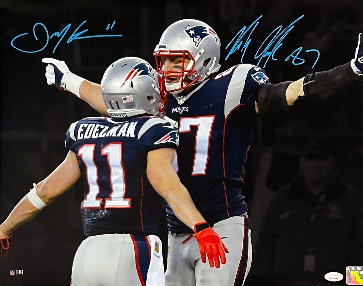 Julian Edelman Autographed New England Patriots Jersey