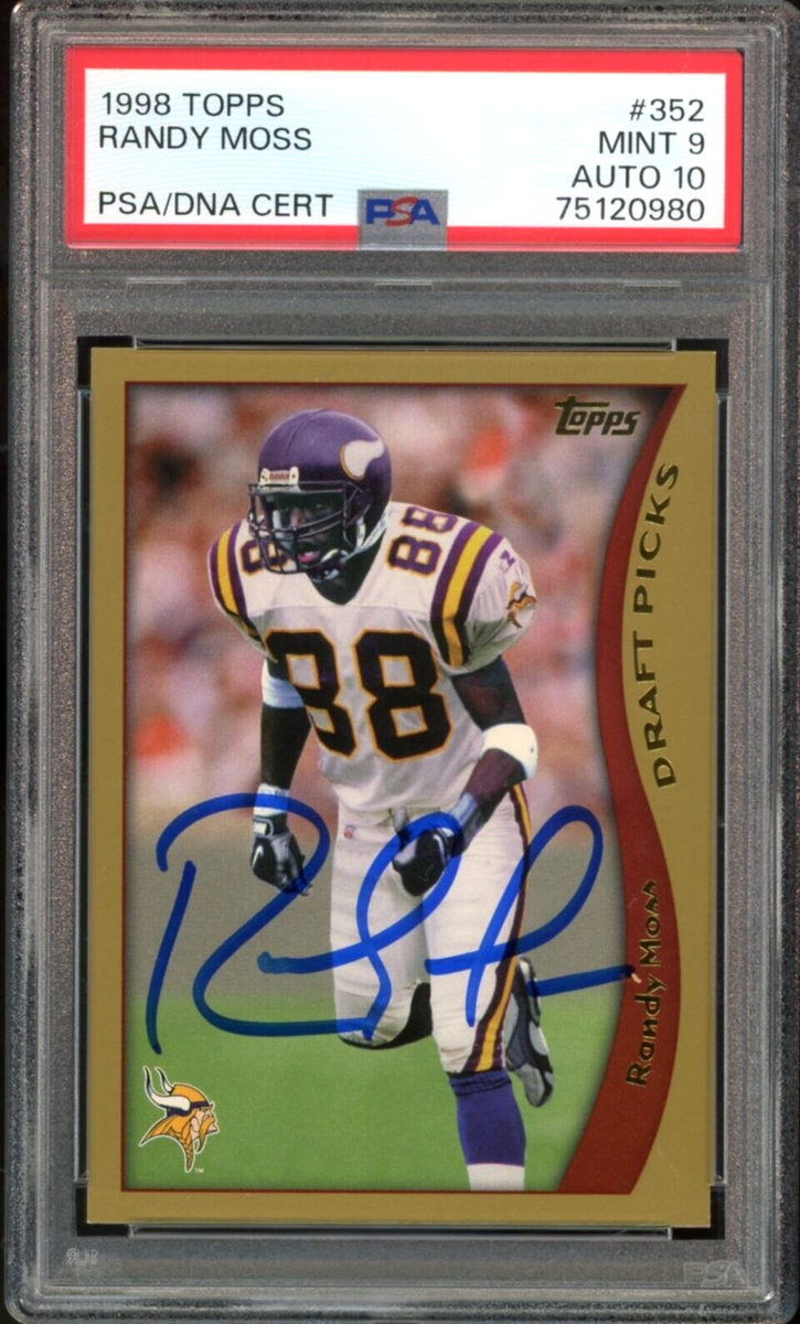 Randy Moss Memorabilia, Randy Moss Collectibles, NFL Randy Moss