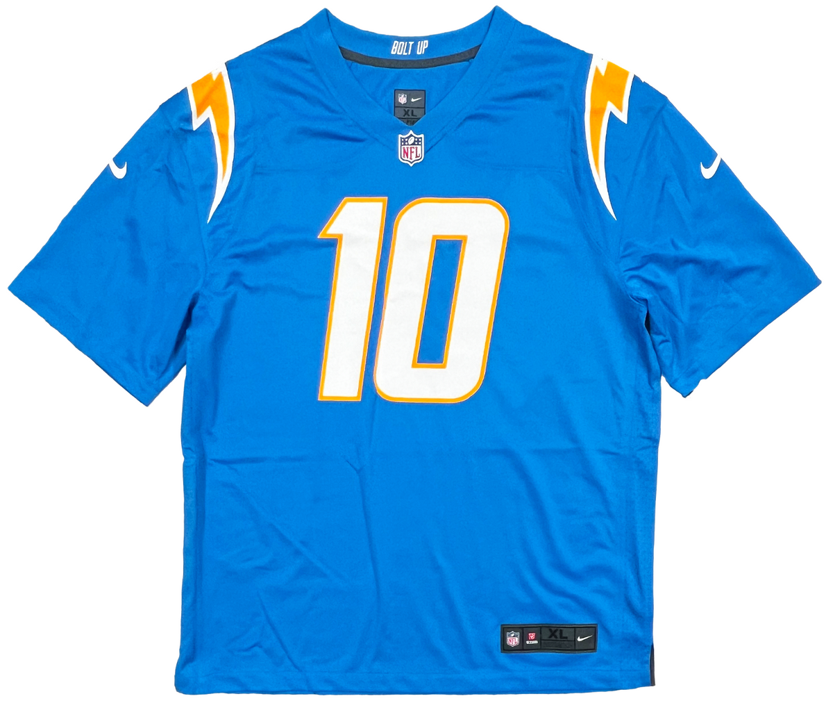 Justin Herbert Los Angeles Chargers Signed Nike Game Jersey