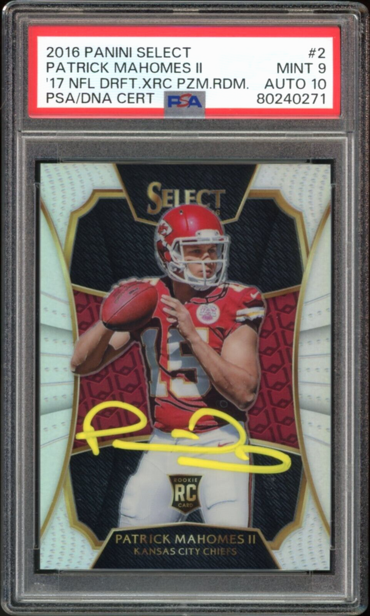 Patrick Mahomes II Rookie Card RC 2016 Future  