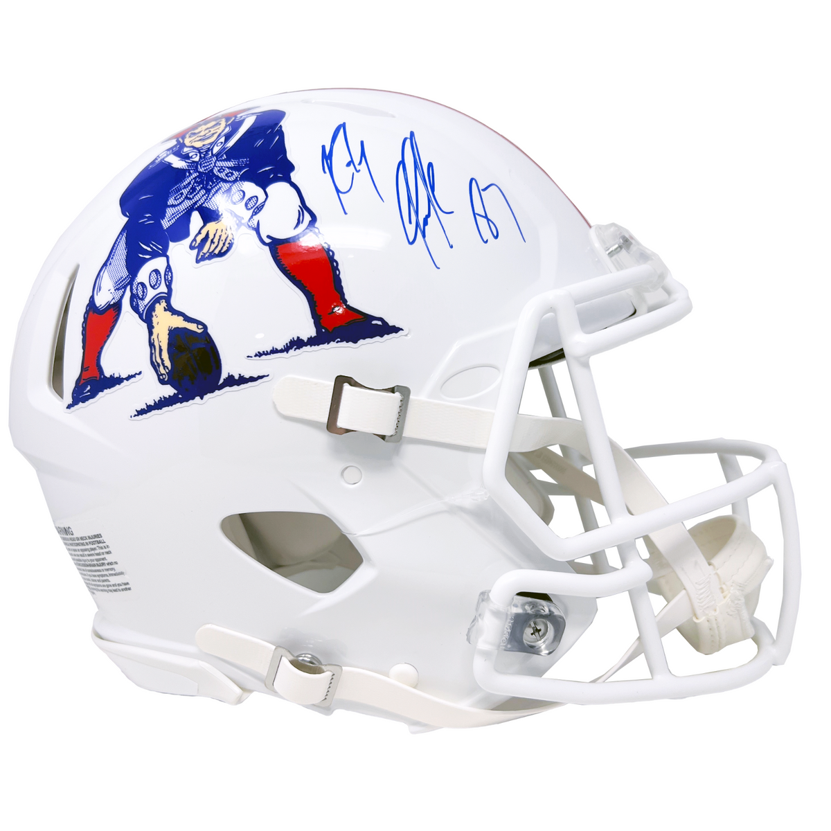 Rob Gronkowski New England Patriots Signed Throwback Authentic Helmet –  Diamond Legends Online