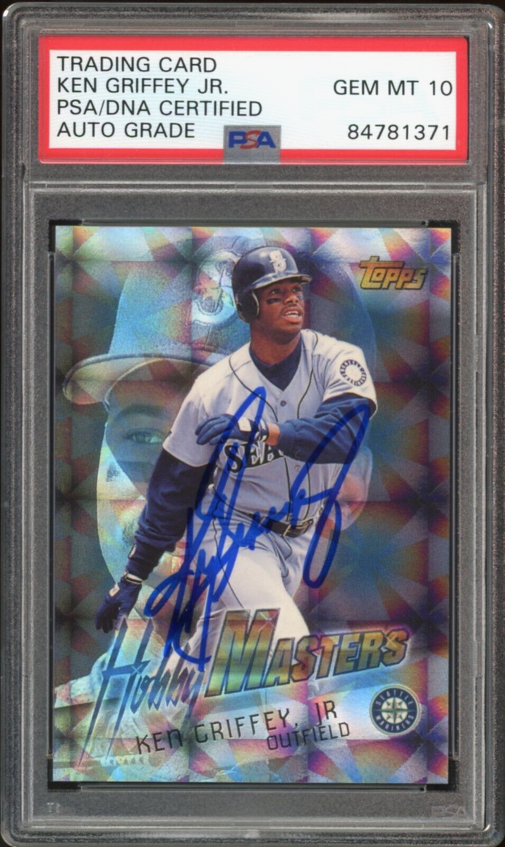 Ken Griffey Jr. Game-Used Bat PSA Graded 7