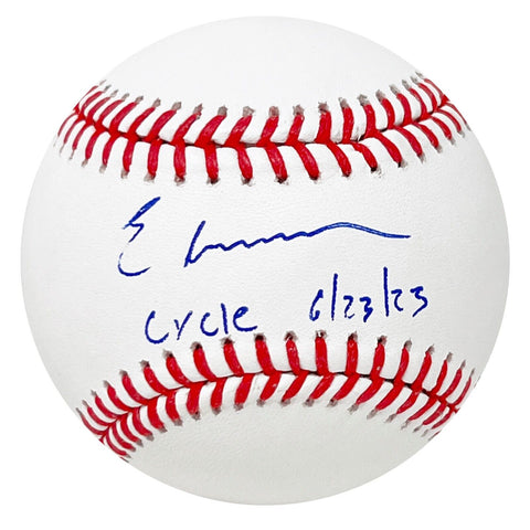 Elly De La Cruz Cincinnati Reds Signed Cycle 6/23/23 Inscribed OMLB Baseball BAS