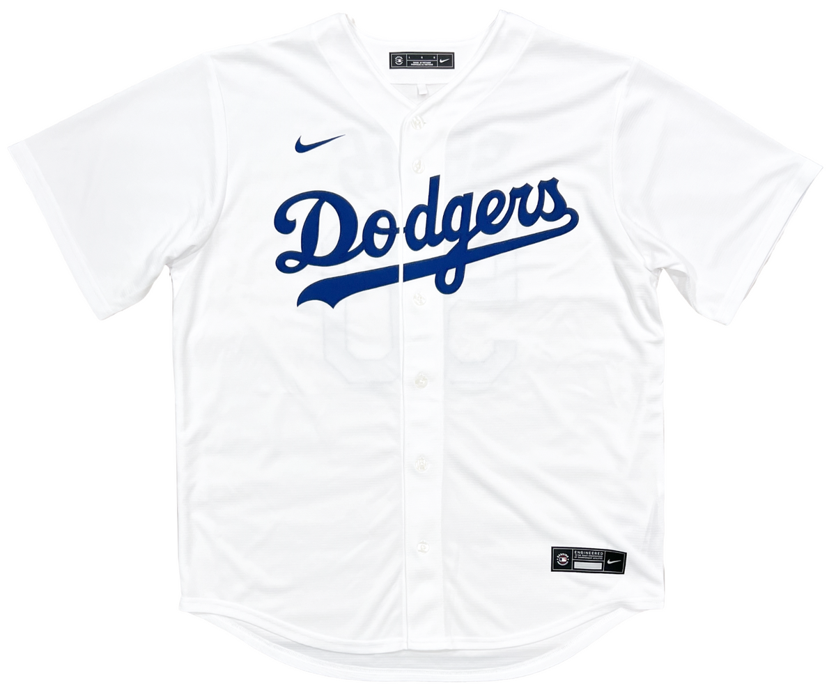 Framed Mookie Betts Los Angeles Dodgers Autographed White Nike Authentic  Jersey