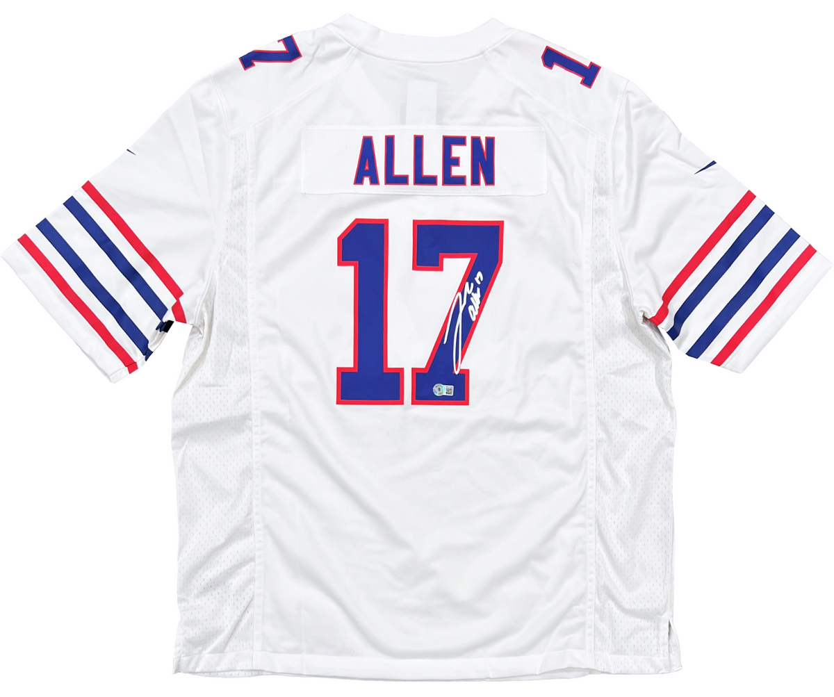 White josh discount allen jersey