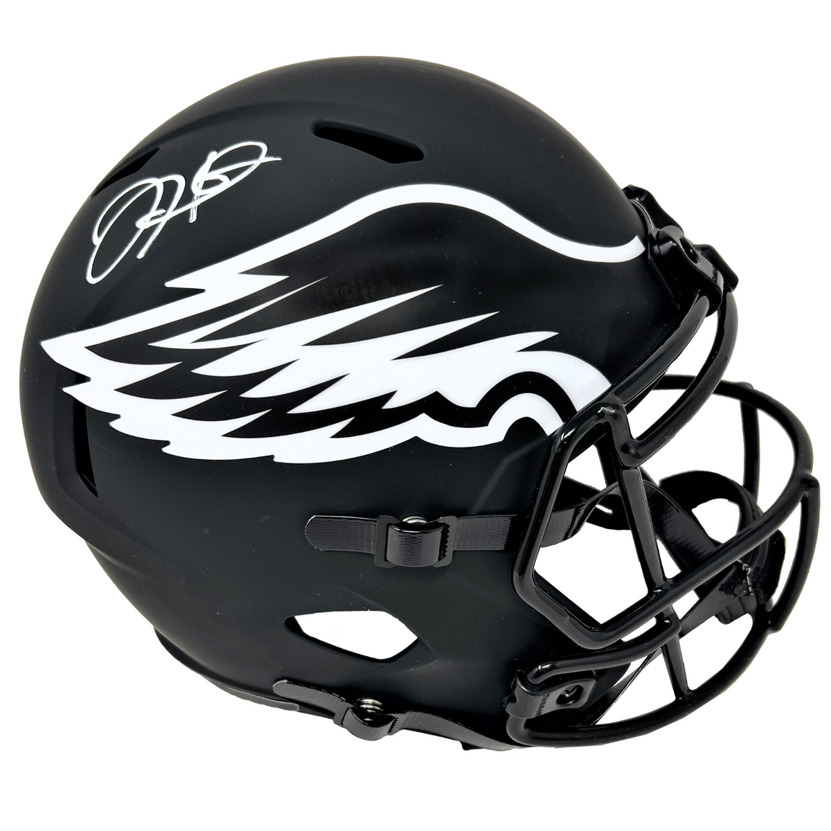 Jalen Hurts Philadelphia Eagles Autographed Riddell Speed Replica Helmet