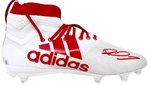 Patrick Mahomes Chiefs Signed White Adidas Game Model Team Issued Cleat BAS R
