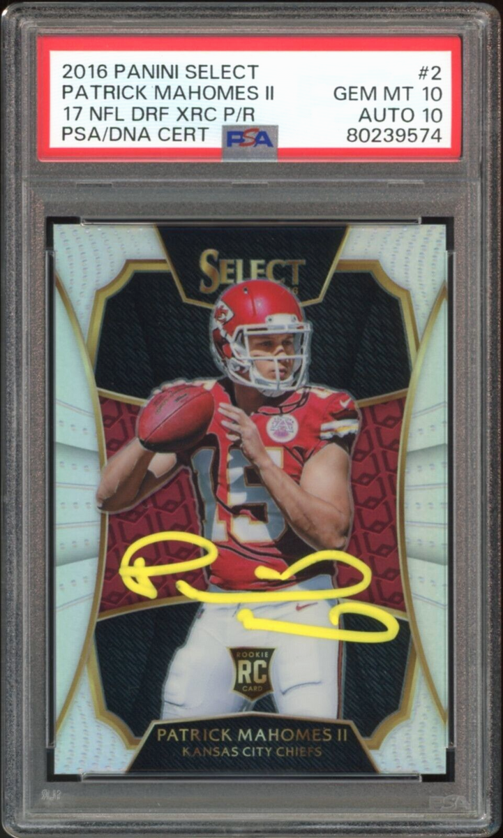 Patrick Mahomes II Rookie Card RC 2016 Future  