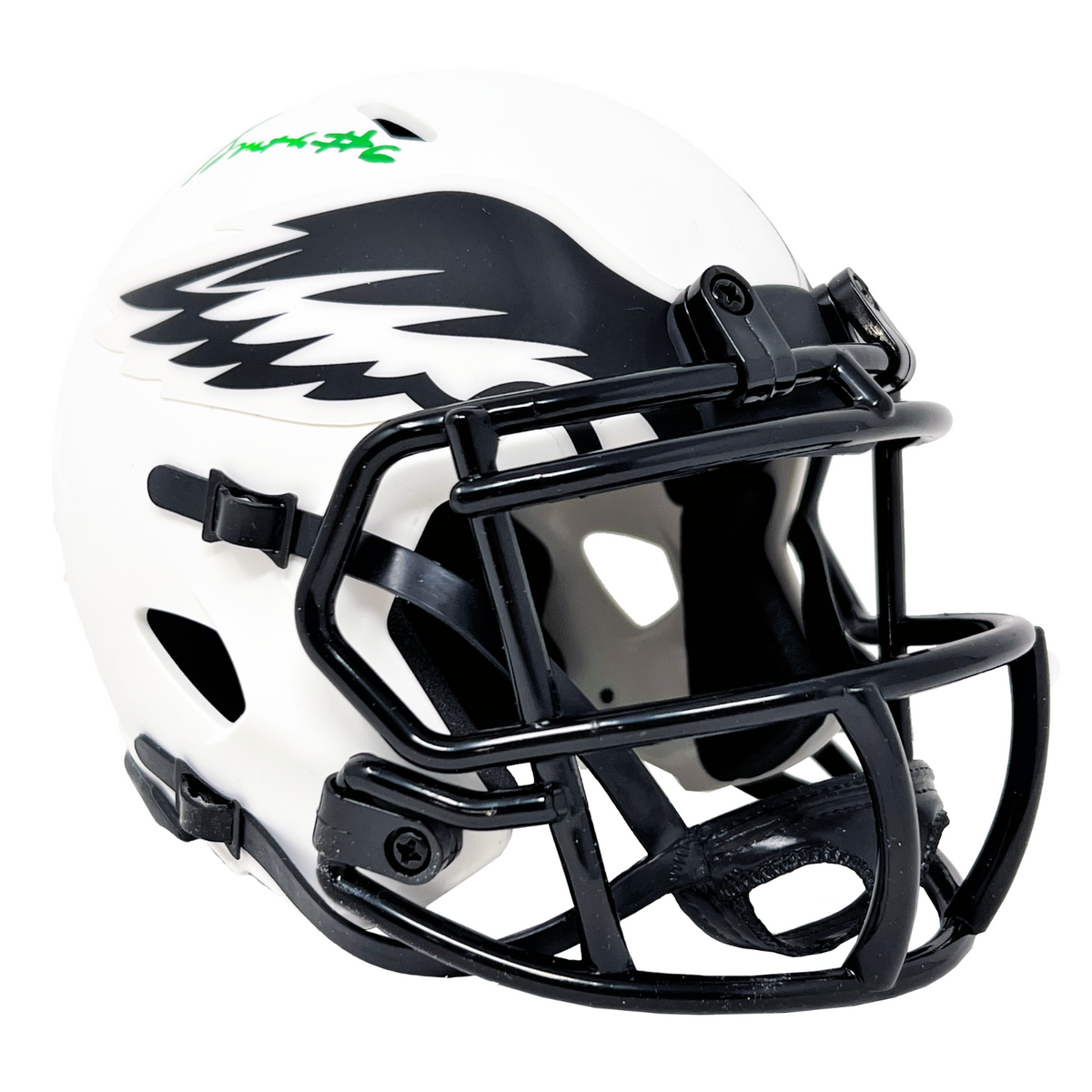 2021 Eastern Michigan Eagles Custom Riddell Mini Helmet vs Bowling Green