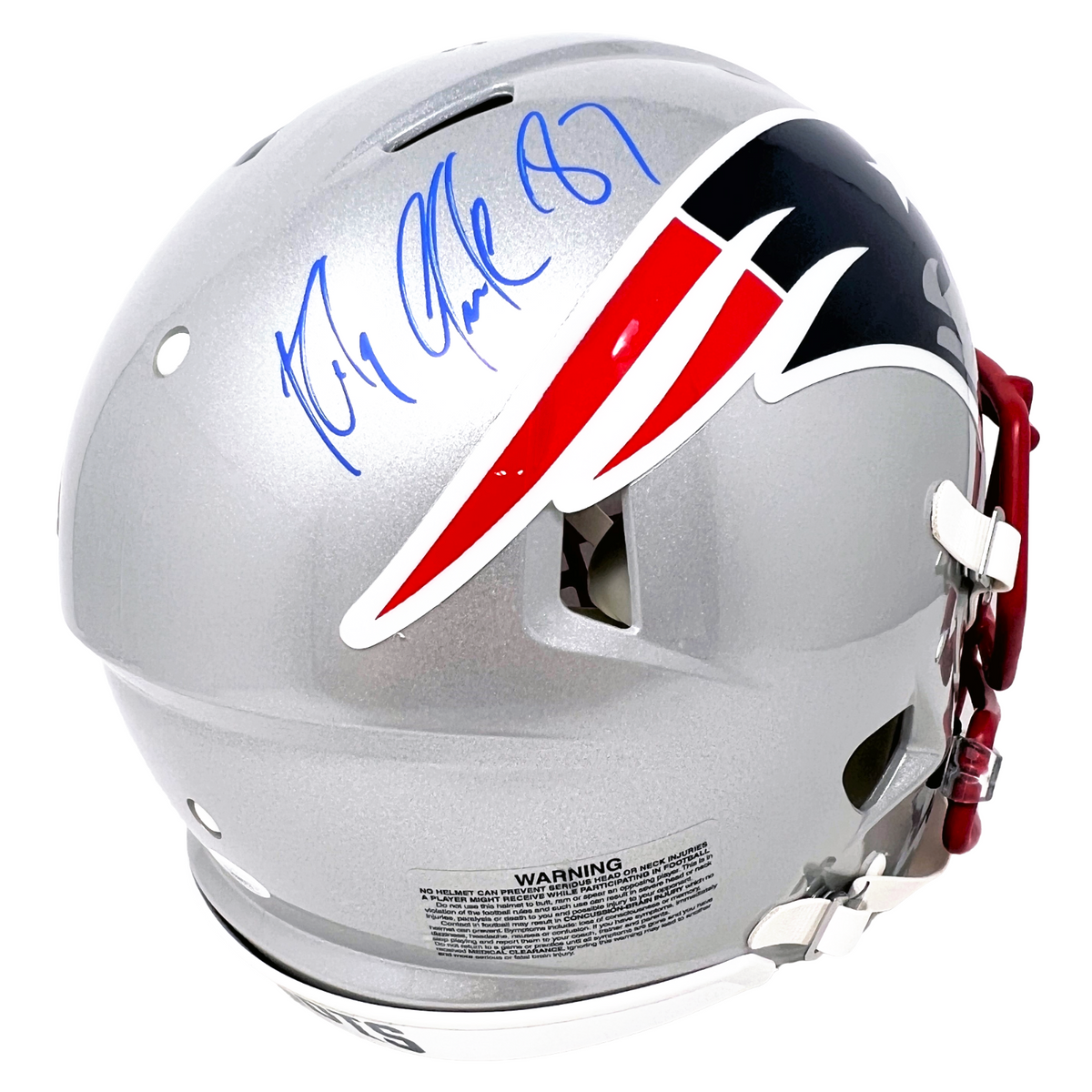 Rob Gronkowski New England Patriots Autographed Throwback