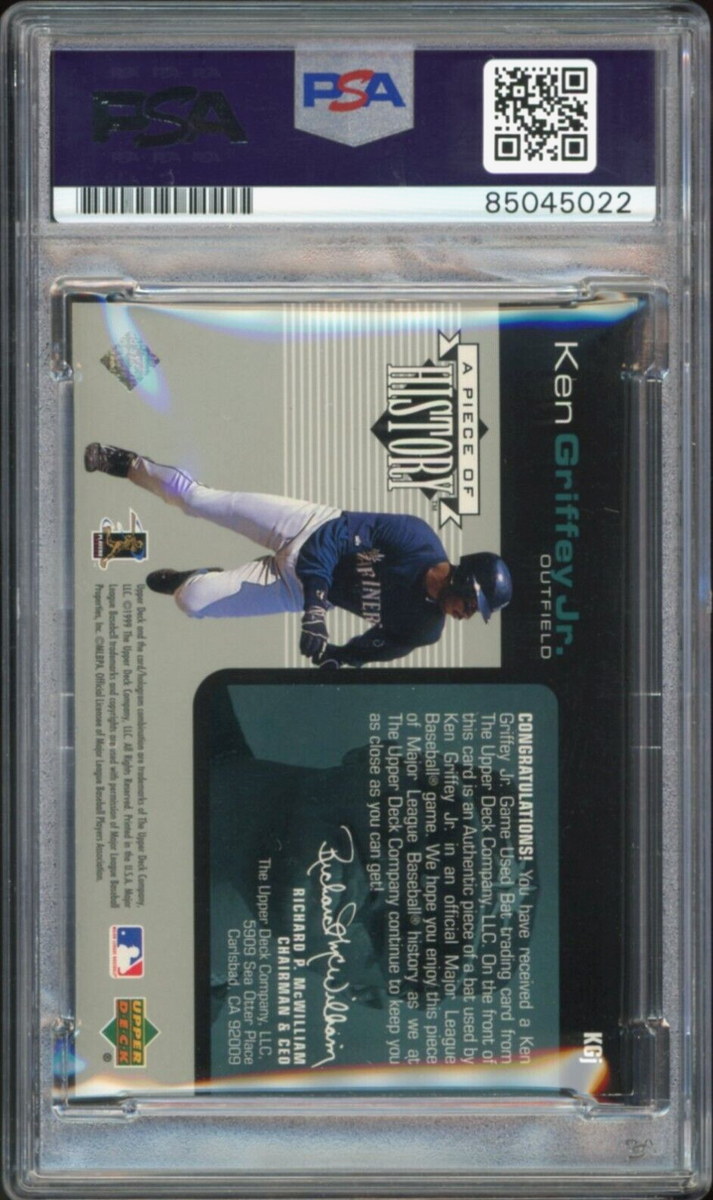 Ken selling Griffey jr ovation card