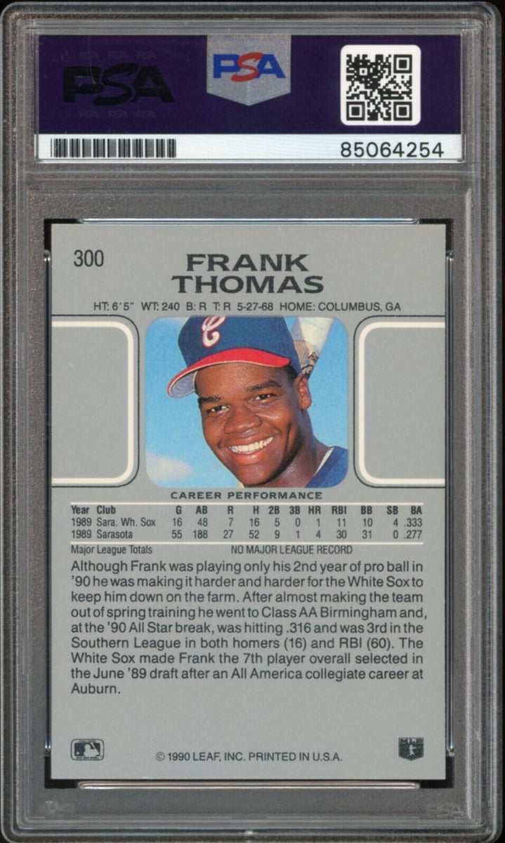 1990 Leaf Frank Thomas