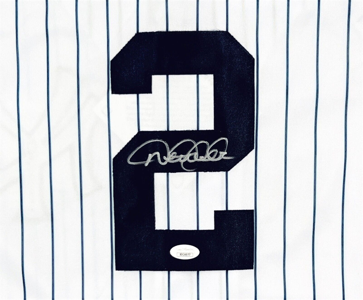 Derek Jeter Signed New York Yankees Replica Majestic Jersey (JSA