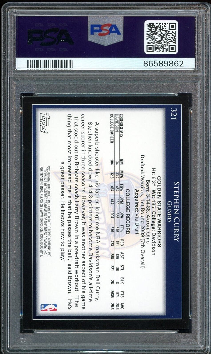 2009-10 Topps - Stephen Curry #321 (RC) for sale online | eBay