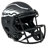 Jalen Hurts Philadelphia Eagles Signed Riddell Eclipse Speed Replica Helmet BAS