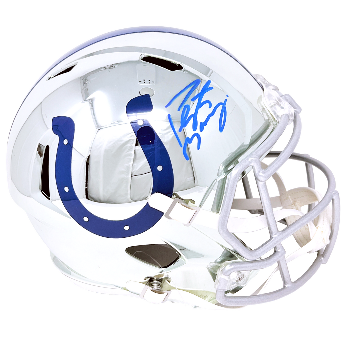 Charitybuzz: Peyton Manning Signed Indianapolis Colts Helmet