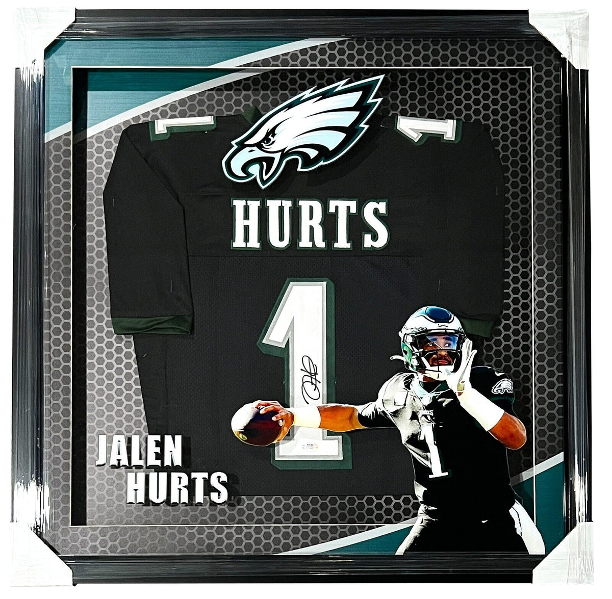 Jalen Hurts Eagles Signed Jersey LED Lighting 3D Custom Framed BAS Bec –  Diamond Legends Online