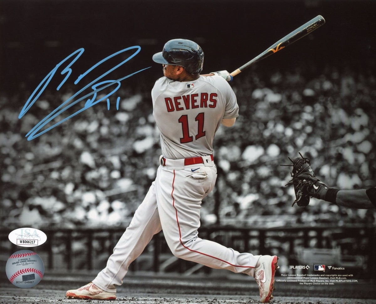 Autographed Boston Red Sox Rafael Devers Fanatics Authentic