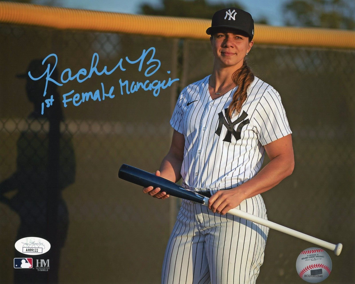 Rachel Balkovec Yankees Signed 1st Female Manager Insc Nike Authentic –  Diamond Legends Online