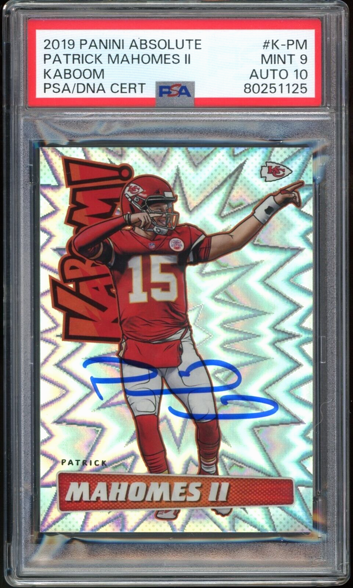 19 Panini absolute Patrick Mahomes 2024 #50/75