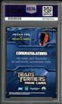 2007 Topps Transformers Megan Fox Movie Card PSA/DNA 9/10 Auto MINT