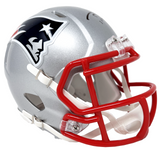 Tom Brady New England Patriots Signed Riddell Speed Mini Helmet JSA LOA