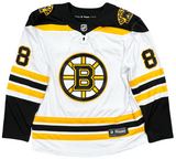 David Pastrnak Boston Bruins Signed Fanatics Away Premier Breakaway Jersey BAS