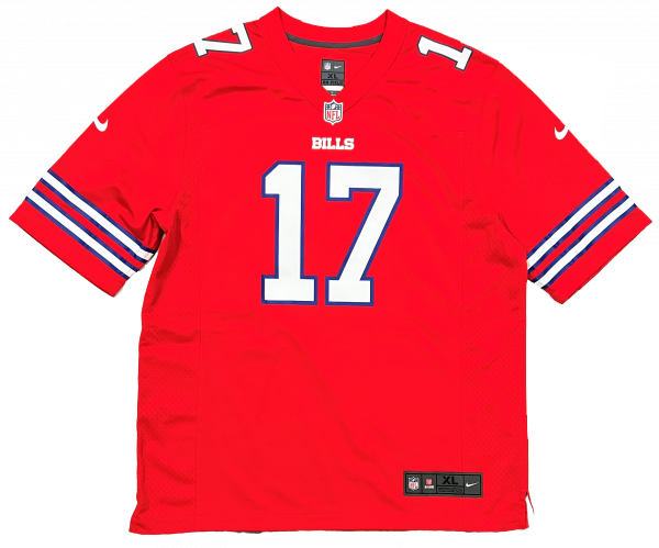 Josh Allen Buffalo Bills Signed Red Nike Alternate Game Jersey Beckett –  Diamond Legends Online