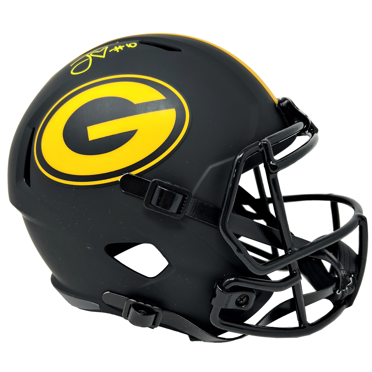 Green Bay Packers Unsigned Eclipse Black Speed Mini Helmet Stock #163513 -  Mill Creek Sports