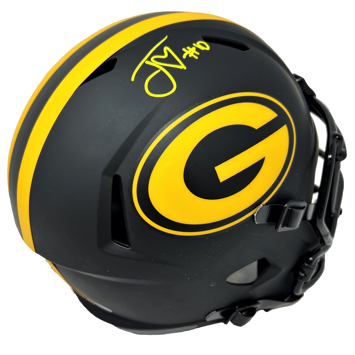 Green Bay Packers Unsigned Eclipse Black Speed Mini Helmet Stock #163513 -  Mill Creek Sports