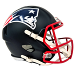 Rob Gronkowski New England Patriots Signed Flat Black Replica Helmet JSA