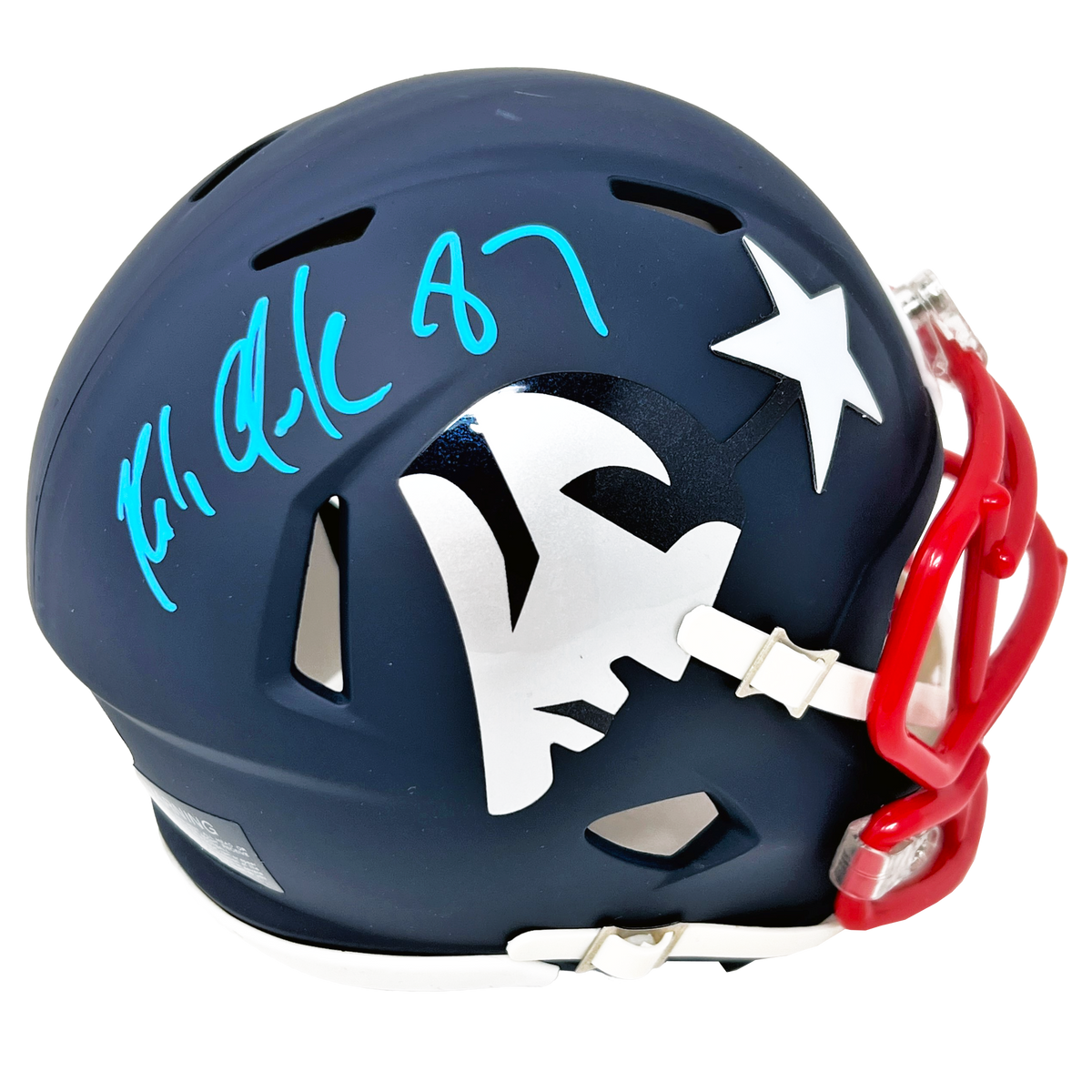 Rob Gronkowski New England Patriots Autographed Riddell Pro