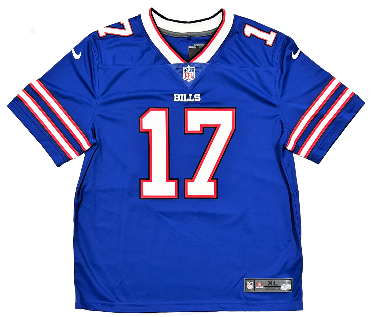 Josh Allen Buffalo Bills Autographed White Nike Limited Jersey