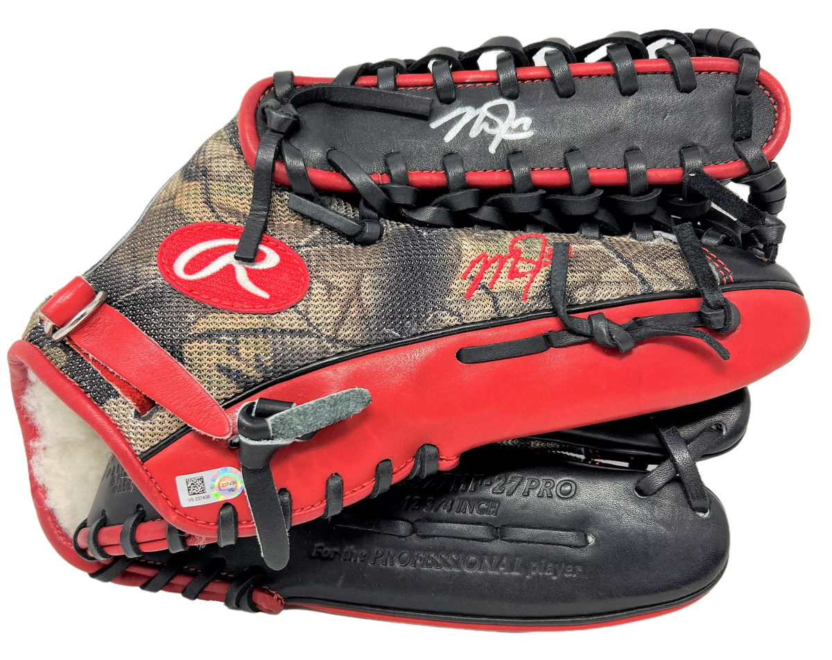 Mike Trout LA Angels Signed Game Issued Rawlings Fielding Glove MLB Au –  Diamond Legends Online