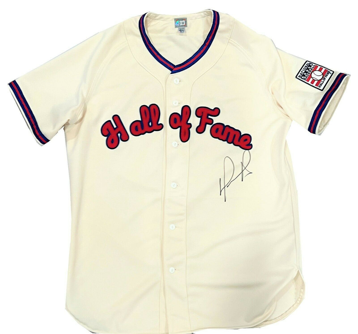 ortiz hall of fame jersey
