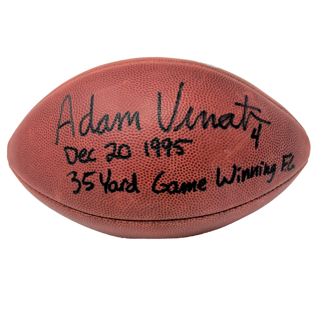 Adam Vinatieri Autographed Mini Helmet