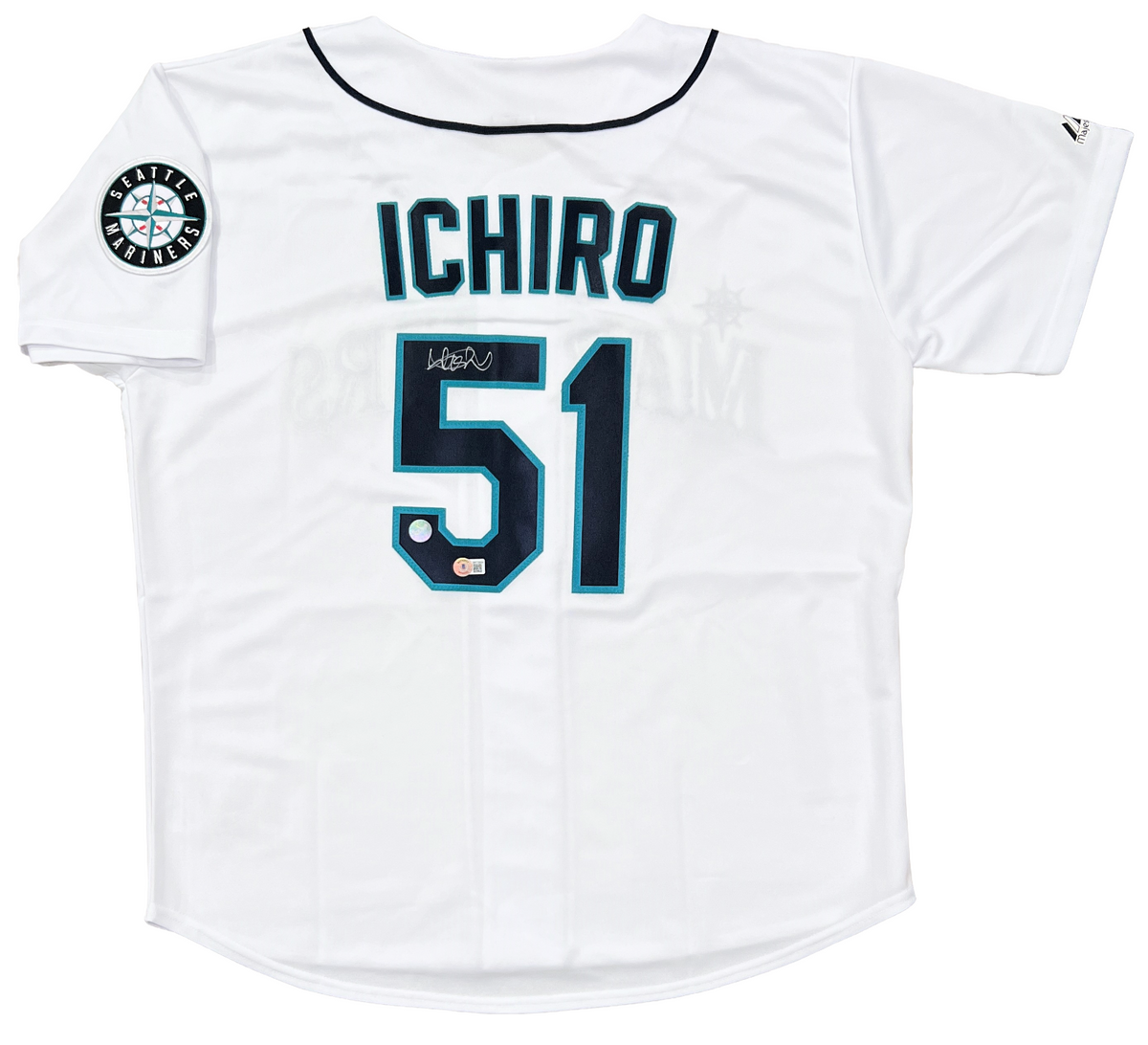 Ichiro Suzuki Signed Mariners 262 Hits LE Authentic Majestic Jersey (UDA  COA & MLB Hologram)