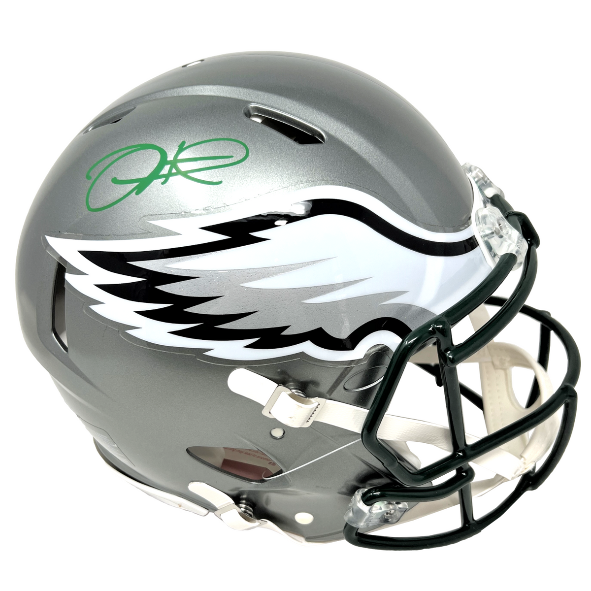 Jalen Hurts Philadelphia Eagles Signed Black Alternate Authentic Helme –  Diamond Legends Online