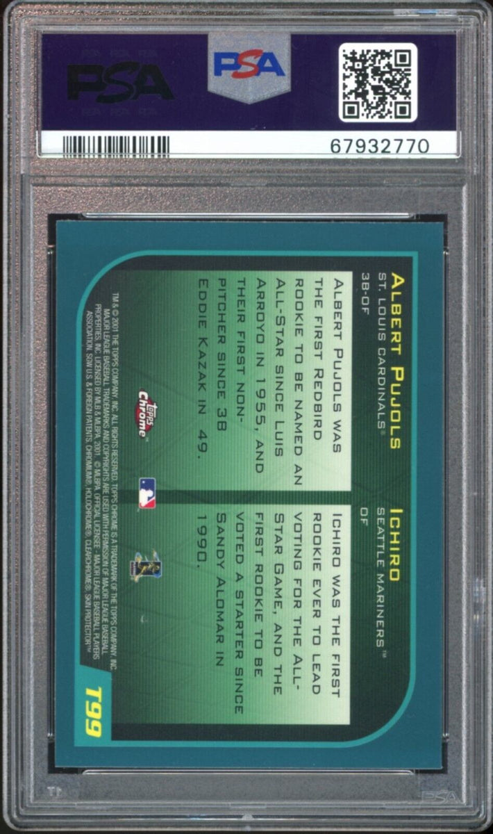  2001 Topps Traded Baseball #T99 Ichiro Suzuki/Albert