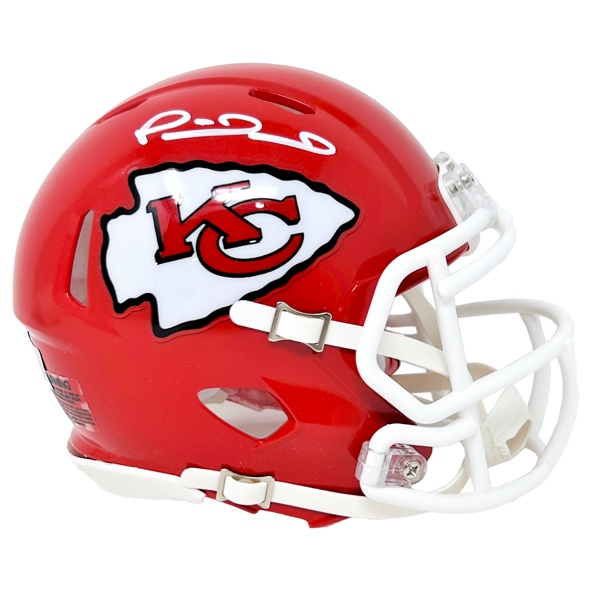 KANSAS CITY CHIEFS NFL Riddell SPEED Mini Football Helmet