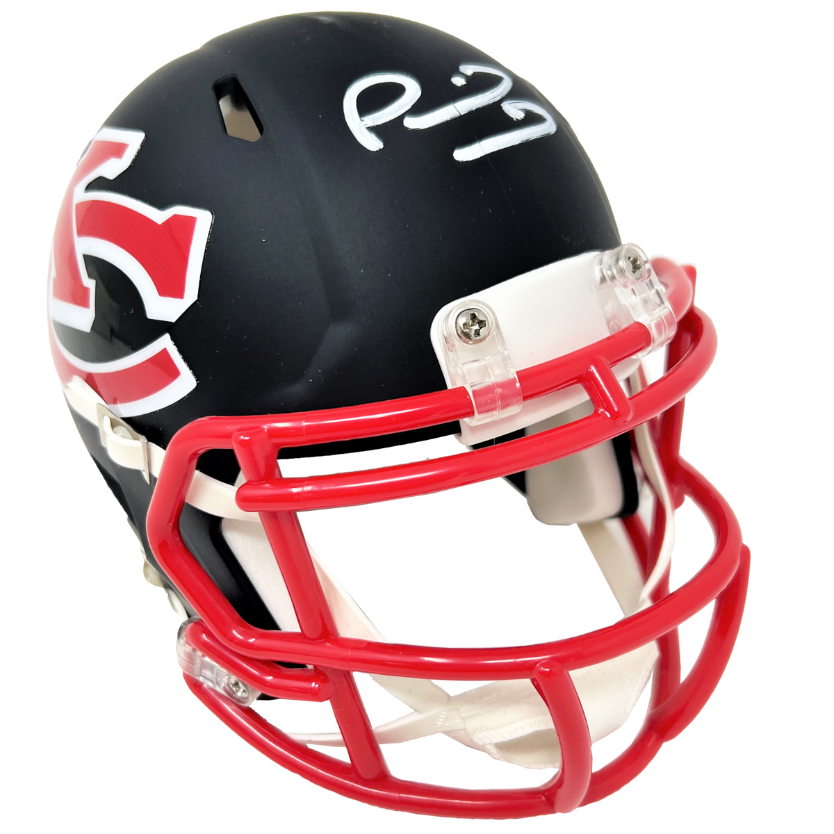 chiefs mini football helmet Patrick Mahomes Kansas City Chiefs Signed Riddell AMP Mini Helmet BAS –  Diamond Legends Online