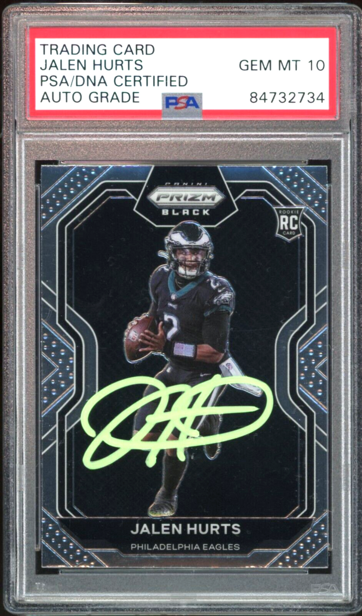 Jalen Hurts 2020 Panini Prizm Black #19 RC