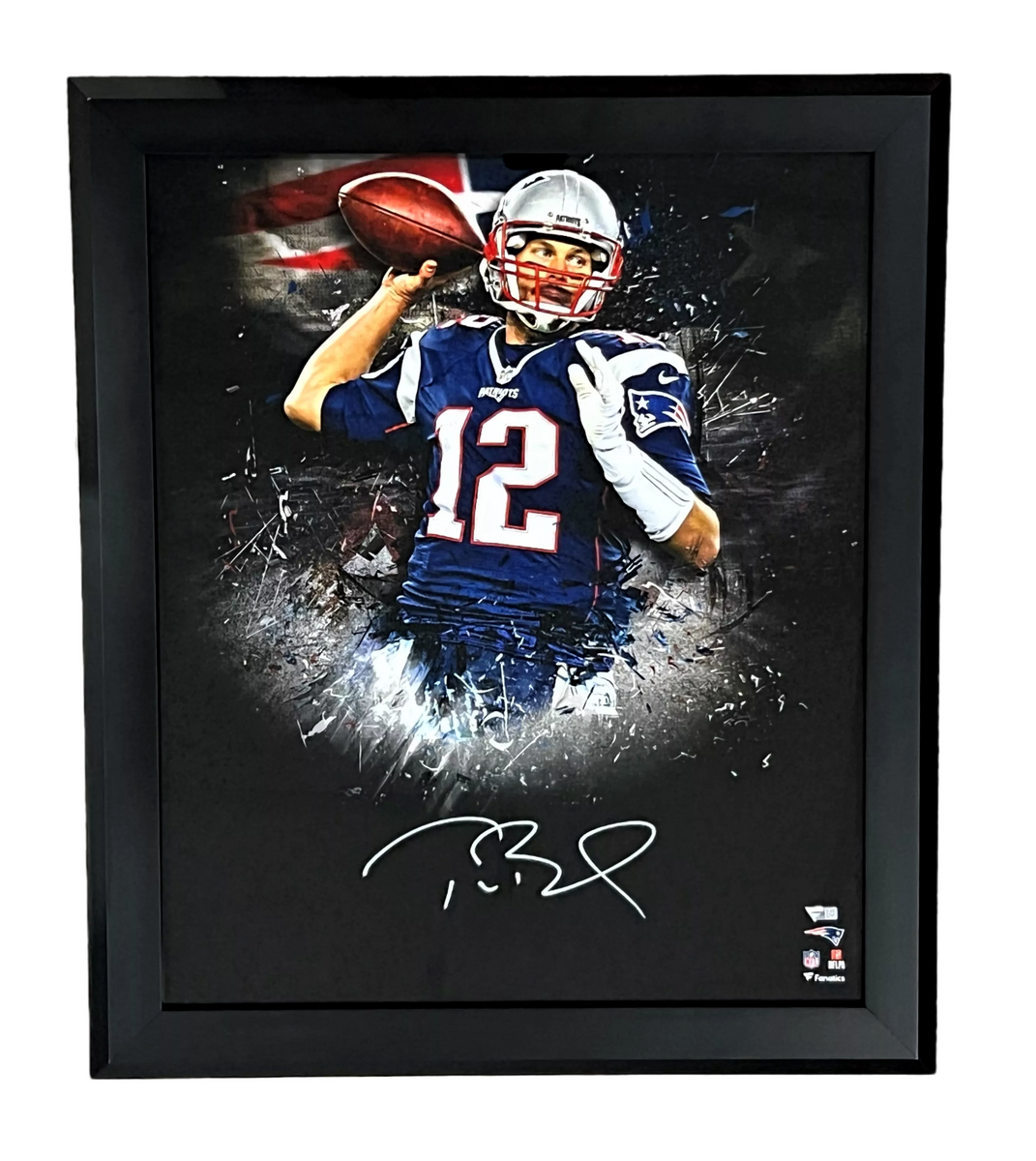 Signature Collectibles TOM BRADY AUTOGRAPHED HAND SIGNED AND