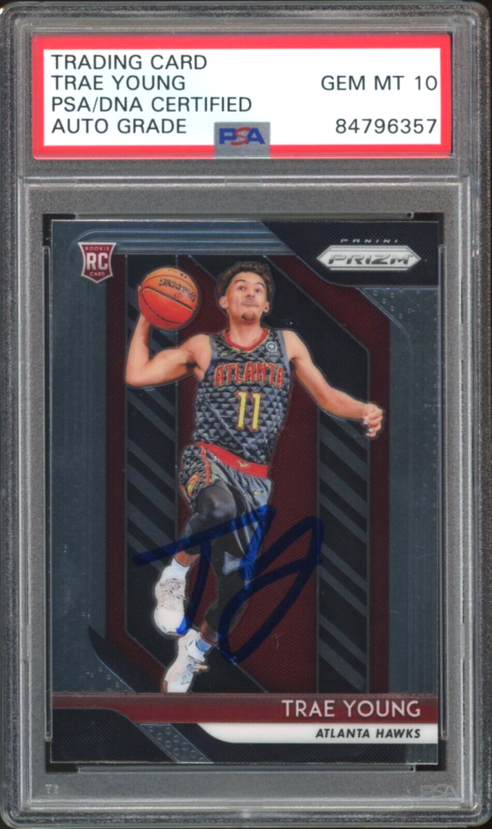 Trae Young RC rookie auto | hartwellspremium.com