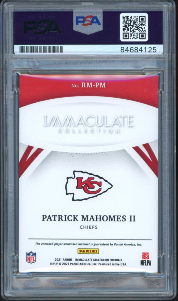 2020 Patrick Mahomes Prestige Youth Movement Orange SSP Jersey# 15/25 Mint