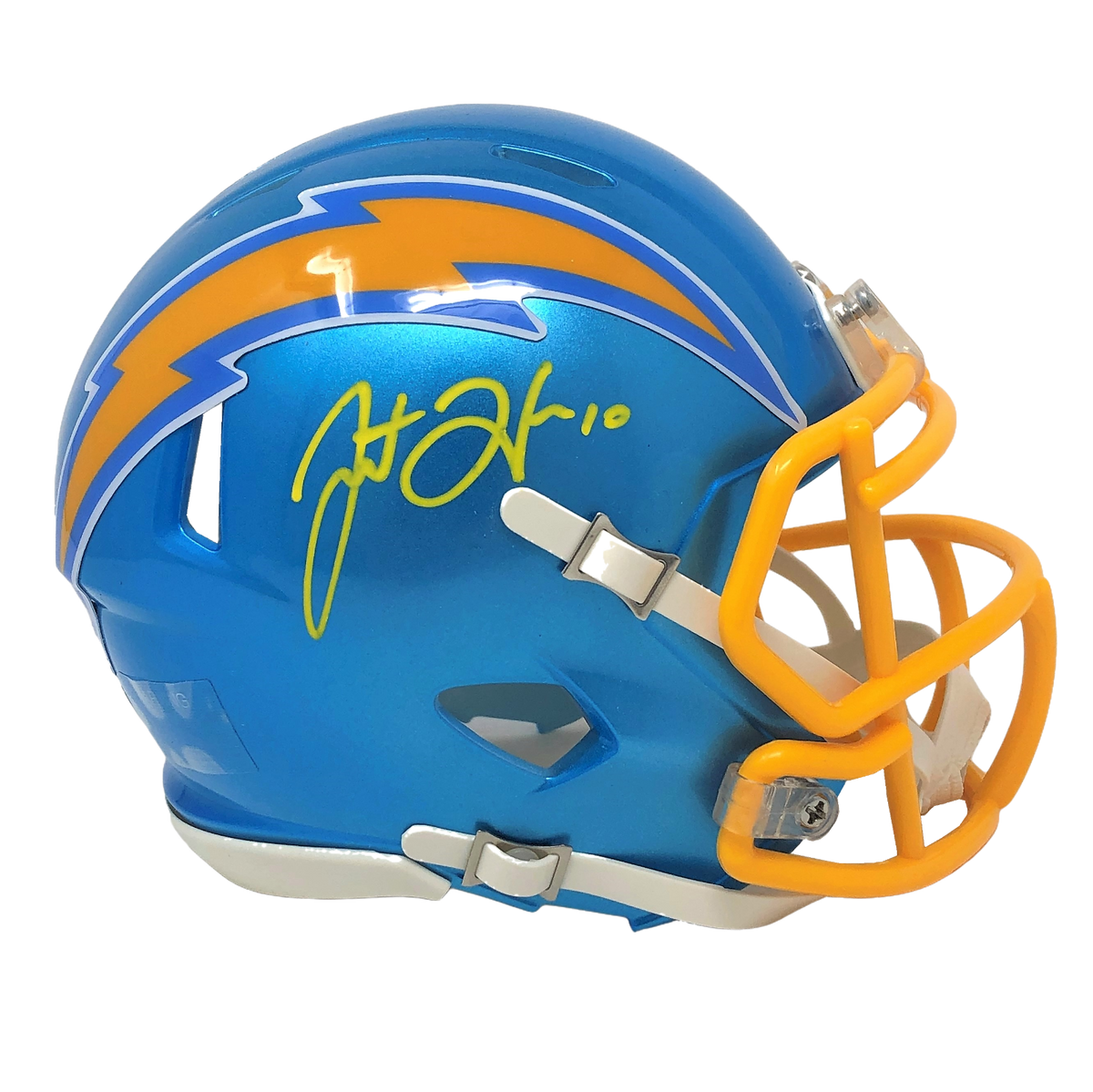 Franklin Mint - Justin Herbert Signed Los Angeles Chargers Mini Football  Helmet - Military & First Responder Discounts