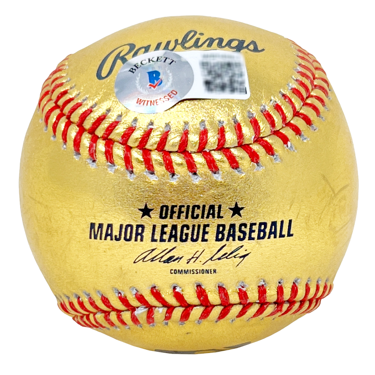 Albert Pujols Signed OML 700 HR Commemorative Baseball (Beckett)