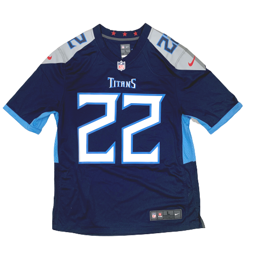 Derrick Henry Tennessee Titans Signed Authentic Nike Game Replica